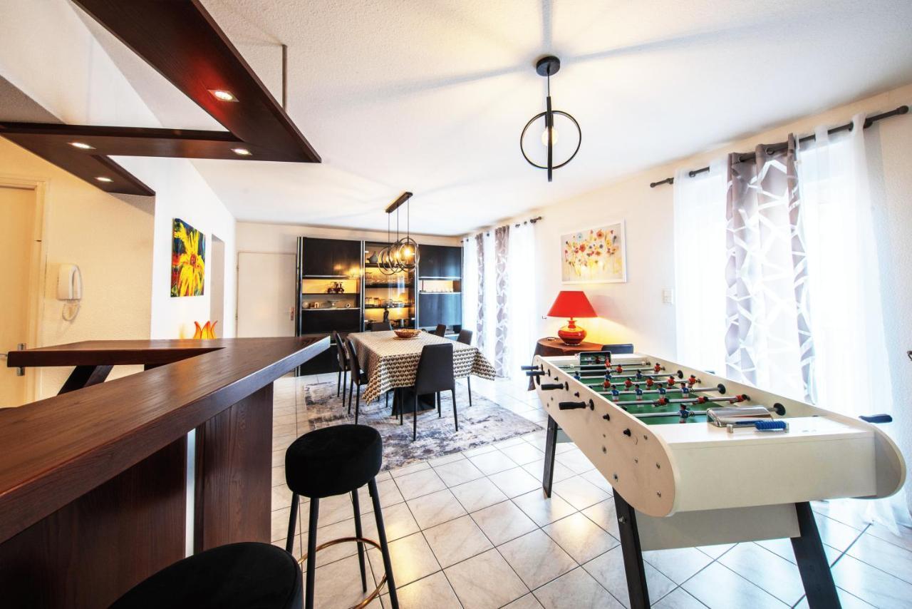 La Coquette ! Maison Au Coeur De La Bresse Avec Veranda Barbecue Garage Baby-Foot Et Barre De Son Exterior photo